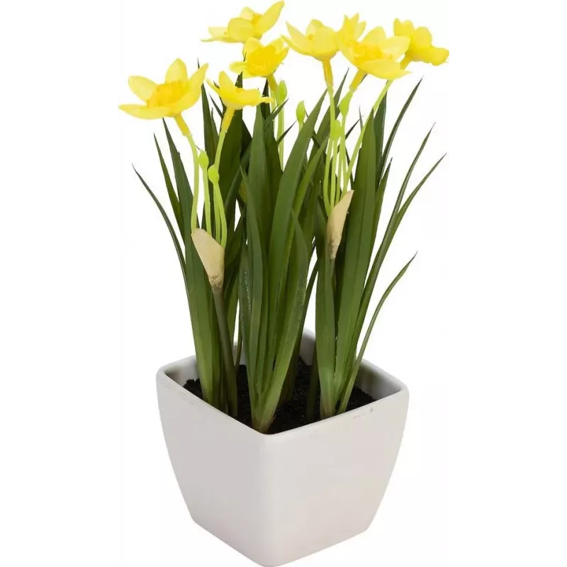 EUROPALMS narciso artificial, 23 cm 82530542