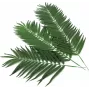 EUROPALMS Folhas artificiais de palmeira de coco, 80 cm, conjunto de 12 peças 82509895