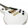 DIMAVERY LP-520 guitarra elétrica, branco/dourado 26215160
