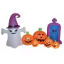 EUROPALMS Fantasma insuflável de Halloween com abóboras, 244cm (83316154)