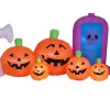 EUROPALMS Fantasma insuflável de Halloween com abóboras, 244cm (83316154)