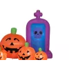 EUROPALMS Fantasma insuflável de Halloween com abóboras, 244cm (83316154)