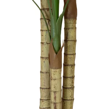 EUROPALMS Palmeira areca, 3 troncos, planta artificial, 150 cm 82509411