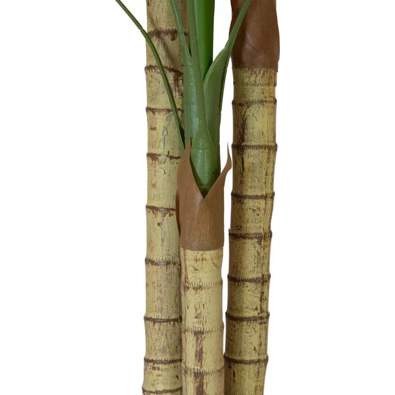 EUROPALMS Palmeira areca, 3 troncos, planta artificial, 150 cm 82509411