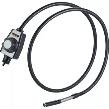 Laserliner ArcView Câmara de inspeção com sonda flexível de 9 mm, 640 x 480 píxeis, campo de visão de 67°, 100 cm de comprimento, preto/branco 082.214A