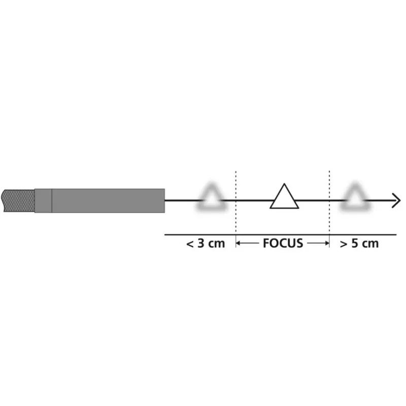Laserliner ArcView Câmara de inspeção com sonda flexível de 9 mm, 640 x 480 píxeis, campo de visão de 67°, 100 cm de comprimento, preto/branco 082.214A
