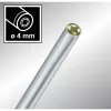 Laserliner FixView Sonda endoscópica para câmara de 4 mm de diâmetro, 400 mm de comprimento, iluminação LED, foco manual (082.209A)