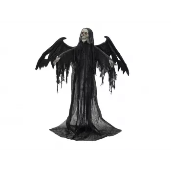 EUROPALMS Halloween Anjo negro, 175x100x66 cm (83316138)