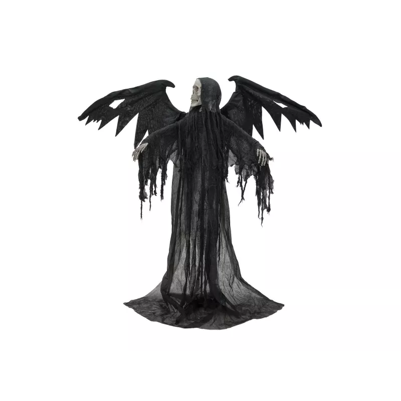 EUROPALMS Halloween Anjo negro, 175x100x66 cm (83316138)