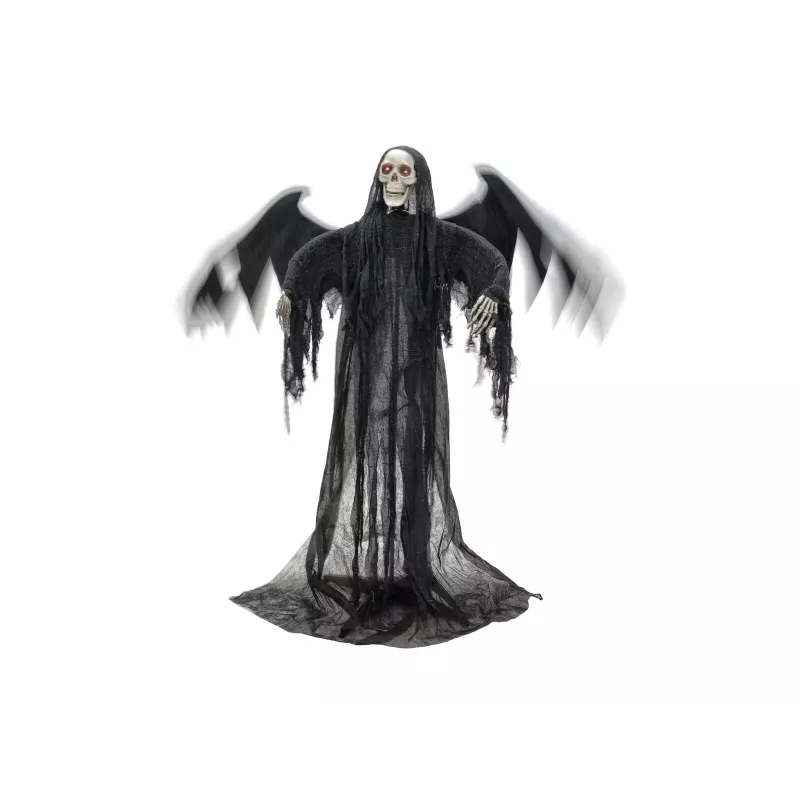 EUROPALMS Halloween Anjo negro, 175x100x66 cm (83316138)