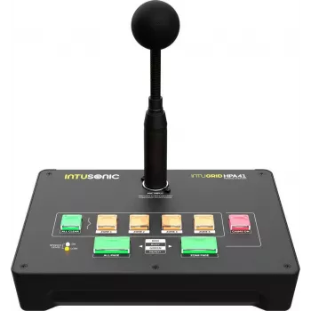 INTUSONIC HPA41 Estação de microfone de paginação de 4 zonas 12604192