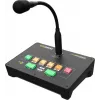 INTUSONIC HPA41 Estação de microfone de paginação de 4 zonas 12604192
