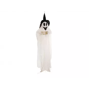 EUROPALMS Halloween Figura de fantasma risonho, iluminada, 215 cm 83316150