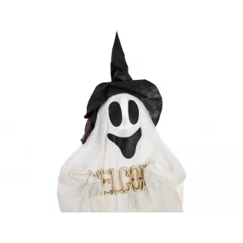 EUROPALMS Halloween Figura de fantasma risonho, iluminada, 215 cm 83316150