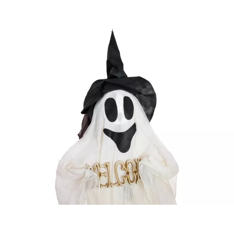 EUROPALMS Halloween Figura de fantasma risonho, iluminada, 215 cm 83316150