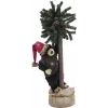EUROPALMS Urso de Natal com árvore de Natal, 105 cm 83314804