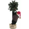 EUROPALMS Urso de Natal com árvore de Natal, 105 cm 83314804