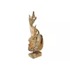 EUROPALMS Escultura de raiz de teca natural 160 cm 83200185