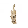 EUROPALMS Escultura de raiz de teca natural 160 cm 83200185