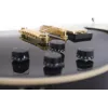 DIMAVERY LP-530 Guitarra elétrica, preto/dourado 26215156