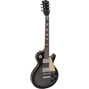 DIMAVERY LP-750 Guitarra elétrica, Translucent Gray Blackburst 26219396