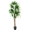 EUROPALMS Planta artificial chuva-de-ouro, branca, 150 cm (82507105)