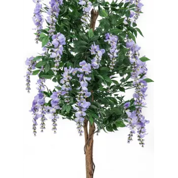 EUROPALMS Árvore chuva-de-ouro artificial, flores violeta, 180 cm 82507136