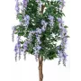 EUROPALMS Árvore chuva-de-ouro artificial, flores violeta, 180 cm 82507136
