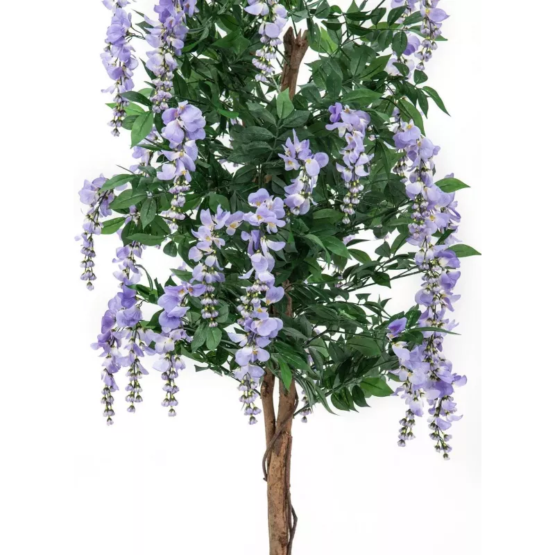 EUROPALMS Árvore chuva-de-ouro artificial, flores violeta, 180 cm 82507136
