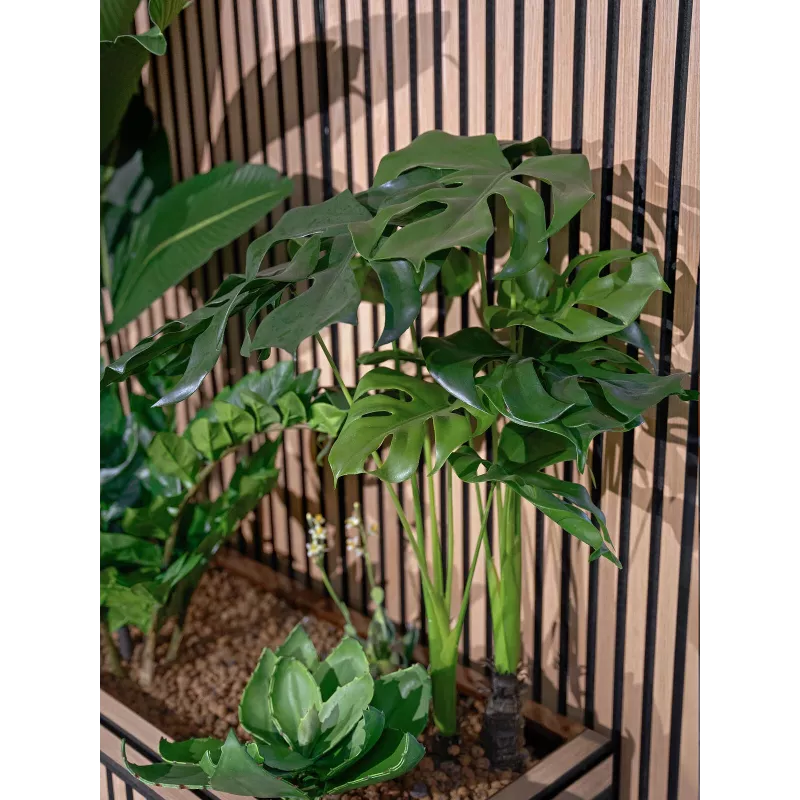 EUROPALMS Planta artificial Monstera deliciosa, 90 cm 82600220