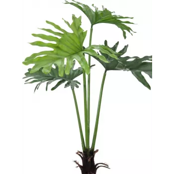 EUROPALMS Planta artificial filodendro split-leaf, 120 cm 82600222