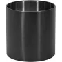 EUROPALMS STEELECHT-35 Nova Vaso de planta em aço inoxidável, antracite, Ø35 cm 83011397