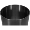 EUROPALMS STEELECHT-35 Nova Vaso de planta em aço inoxidável, antracite, Ø35 cm 83011397