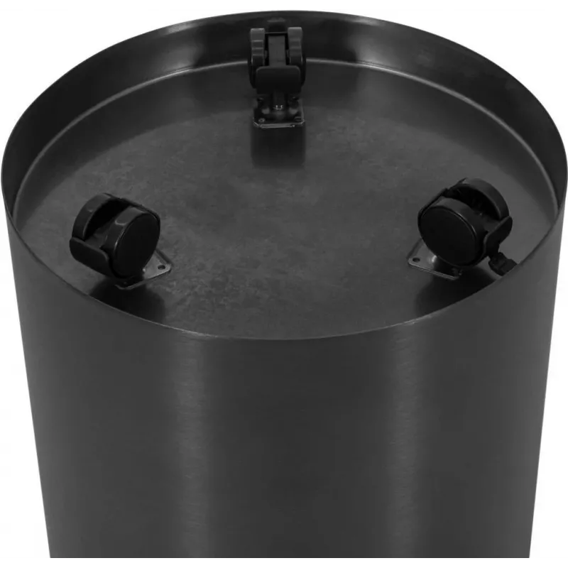 EUROPALMS STEELECHT-35 Nova Vaso de planta em aço inoxidável, antracite, Ø35 cm 83011397