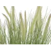 EUROPALMS Erva ornamental artificial florida, 70 cm, flores brancas, vaso preto 82600147