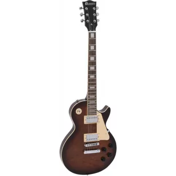 DIMAVERY LP-700 Guitarra elétrica, Flamed Brown 26219389