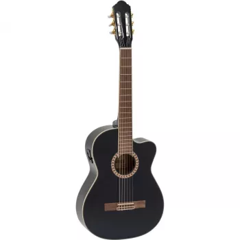 DIMAVERY CN-600E Guitarra de Concerto, Preto 26235007