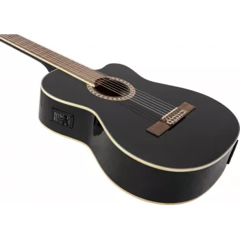 DIMAVERY CN-600E Guitarra de Concerto, Preto 26235007