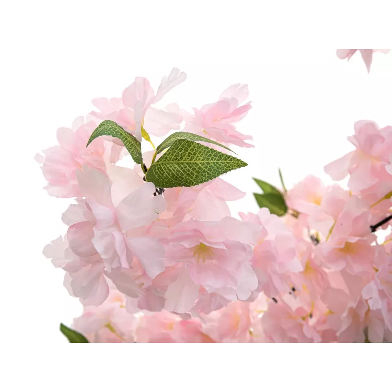 EUROPALMS Árvore de Cerejeira em Flor Artificial com 3 Troncos, Rosa, 160cm 82507834