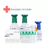 First Aid Only Quick+ Safe DIN EN 15154-4 Caixa de Primeiros Socorros, Azul, Montagem na Parede, Plástico ABS, Conteúdo DIN 13157 P-44026 00