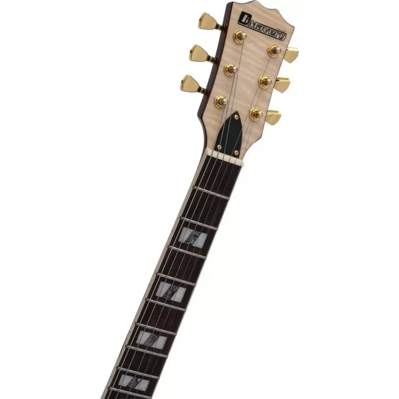 DIMAVERY LP-600 Guitarra Elétrica, Castanho 26215181