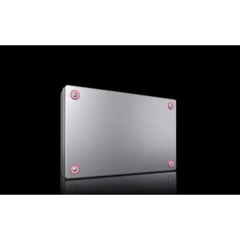 Rittal Caixa de Ligação KX, Aço Inoxidável 1.4301, 200x200x120mm, IP66, sem Placa de Montagem 1563000