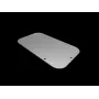 Rittal AX 2571100 placa de flange metálica, tamanho 1