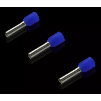 Rittal 4050779 terminal tubular isolado 2,5 mm² azul (pack de 500)