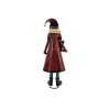 EUROPALMS figura de Pai Natal em metal vermelho 150 cm 83314903