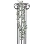 EUROPALMS Grinalda de hera holandesa Classic, artificial, 180 cm 82503731