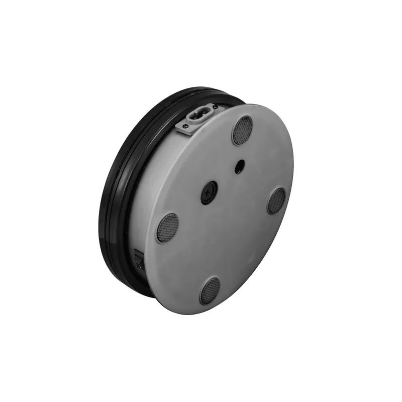 Europalms Prato giratório elétrico Ø 15 cm prateado - capacidade de carga até 5 kg, 2,4 rpm (50701190)