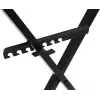 DIMAVERY SL-4 Suporte de teclado estrutura em X aço preto 26702063