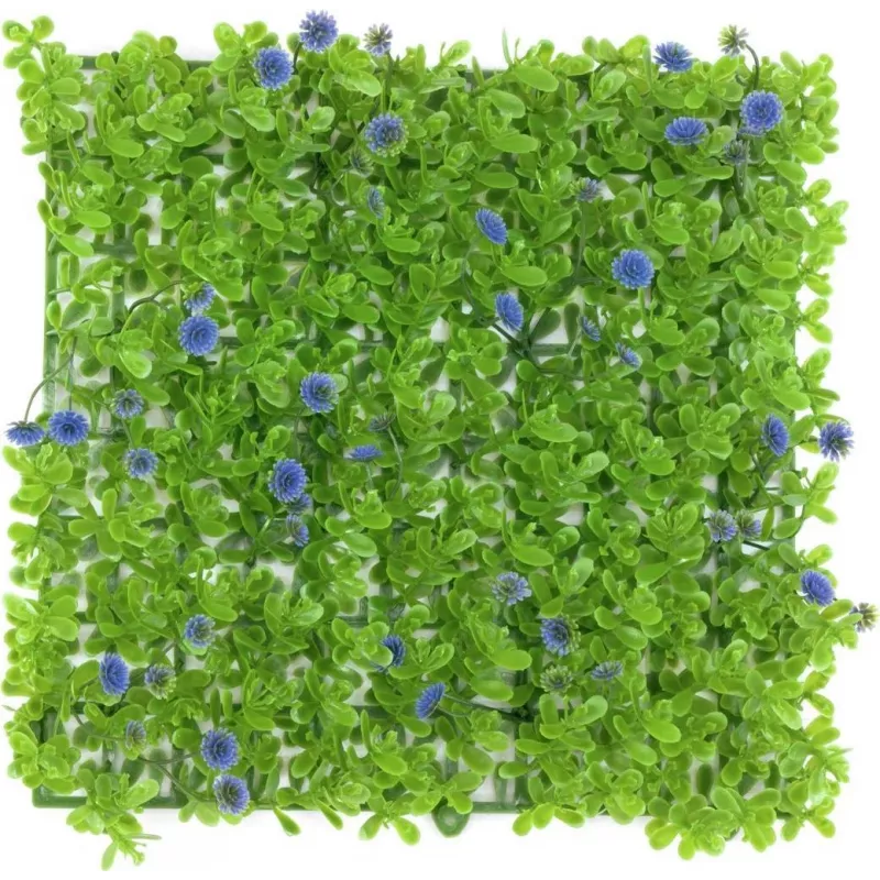 EUROPALMS tapete de buxo artificial, verde-violeta, 25x25cm 82600088