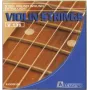 Dimavery corda D para violino, núcleo de aço, enrolada a níquel, tensão média, extremidade de bola, 4/4